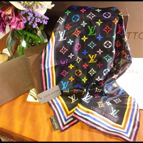 louis vuitton head scarf replica|Louis Vuitton wool cashmere scarf.